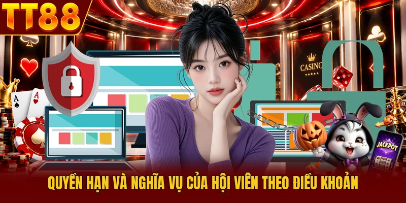 Chính Sách Bảo Mật TT88 2026 - Đạt Chuẩn SSL 256-Bit 4 Quyền hạn và nghĩa vụ của hội viên theo điều khoản
